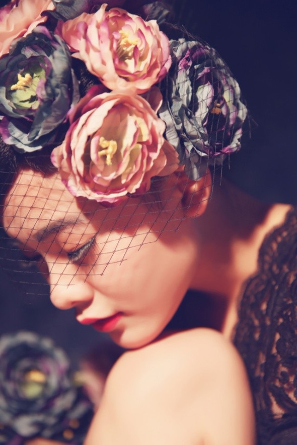 复古系唯美女生图片